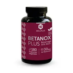 WELLPLUS - Betanox Plus 180 cápsulas