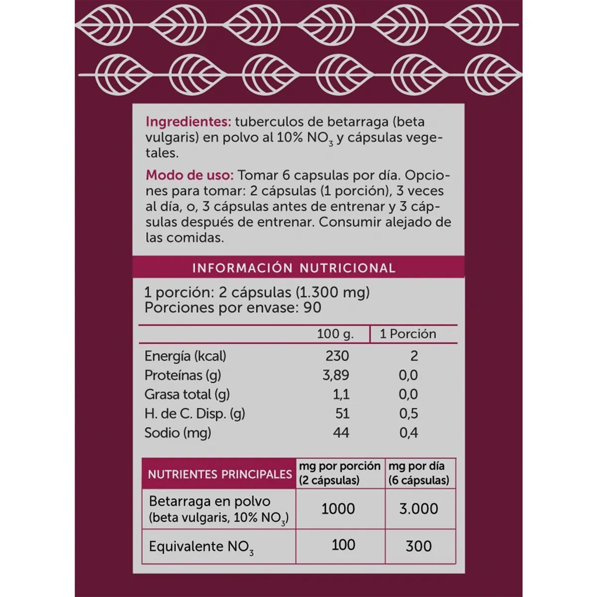 WELLPLUS - Betanox Plus 180 cápsulas