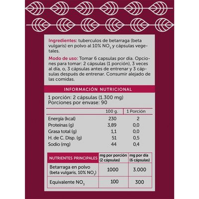 Imagen 2 del producto Betanox Plus 180 cápsulas