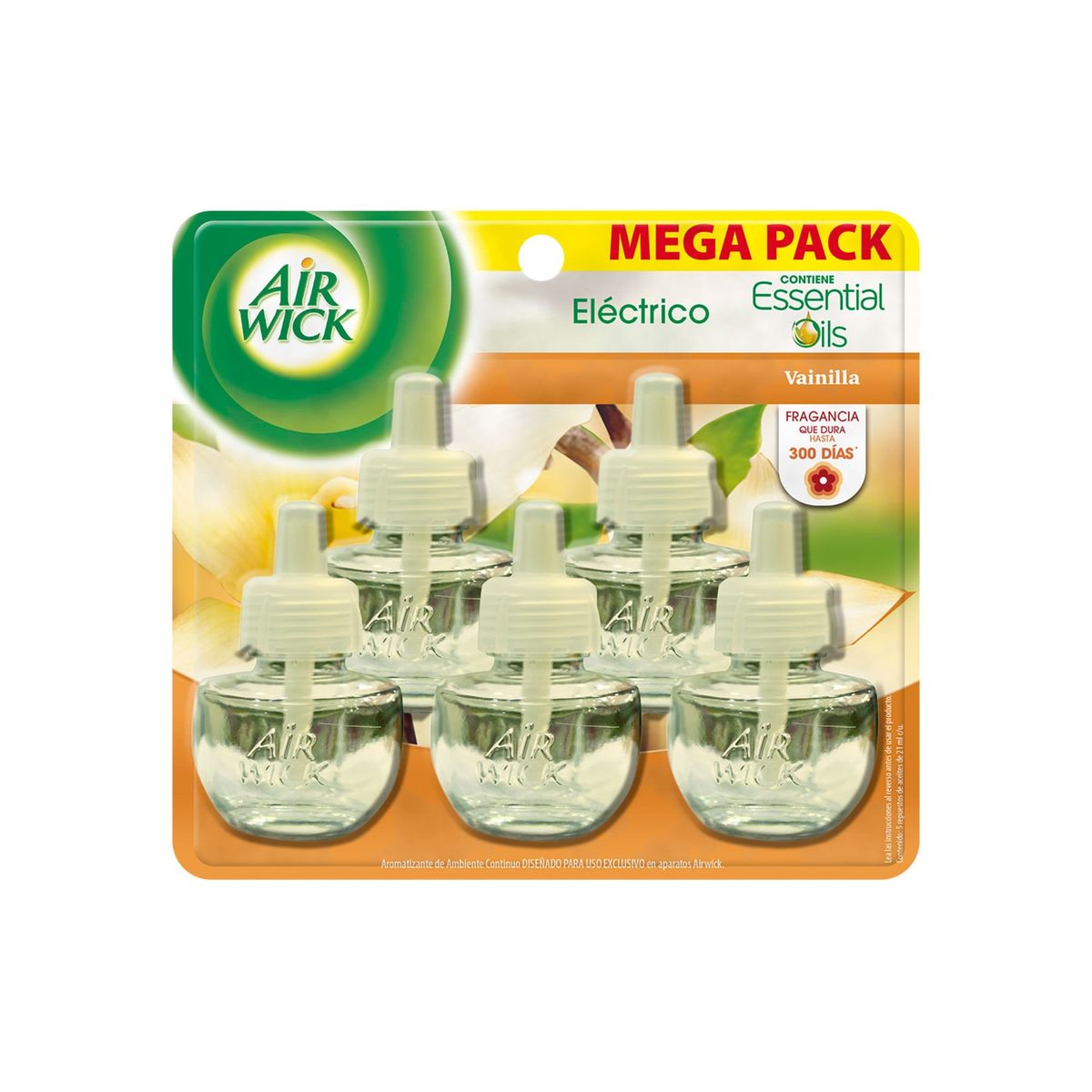 AIRWICK - Recarga Desodorante Electrico Vainilla Airwick 5 Un AIR WICK