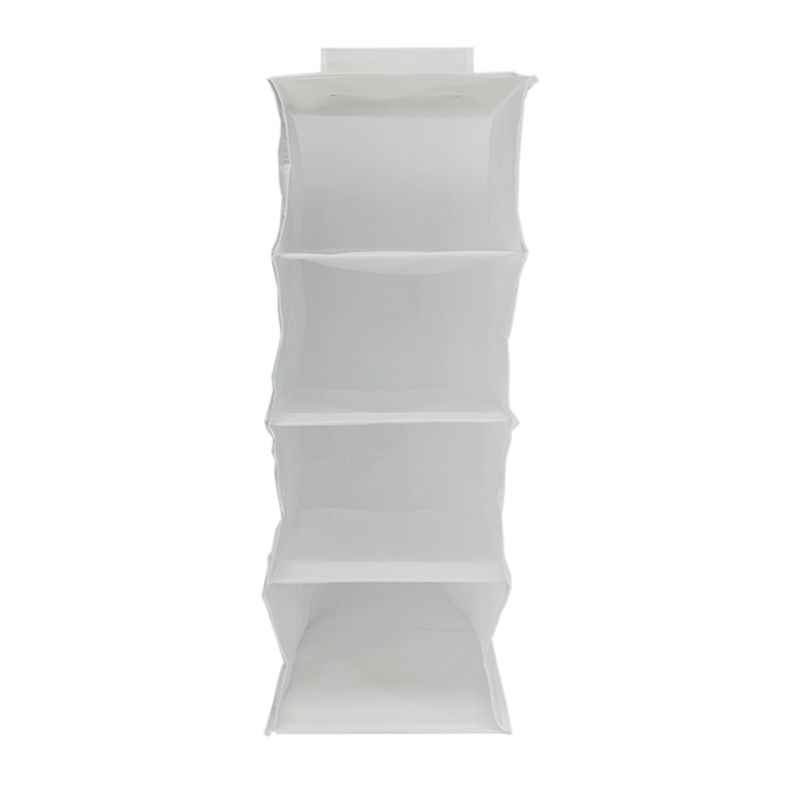 NEWTREE - Organizador De Ropa Armarios Colgante Blanco