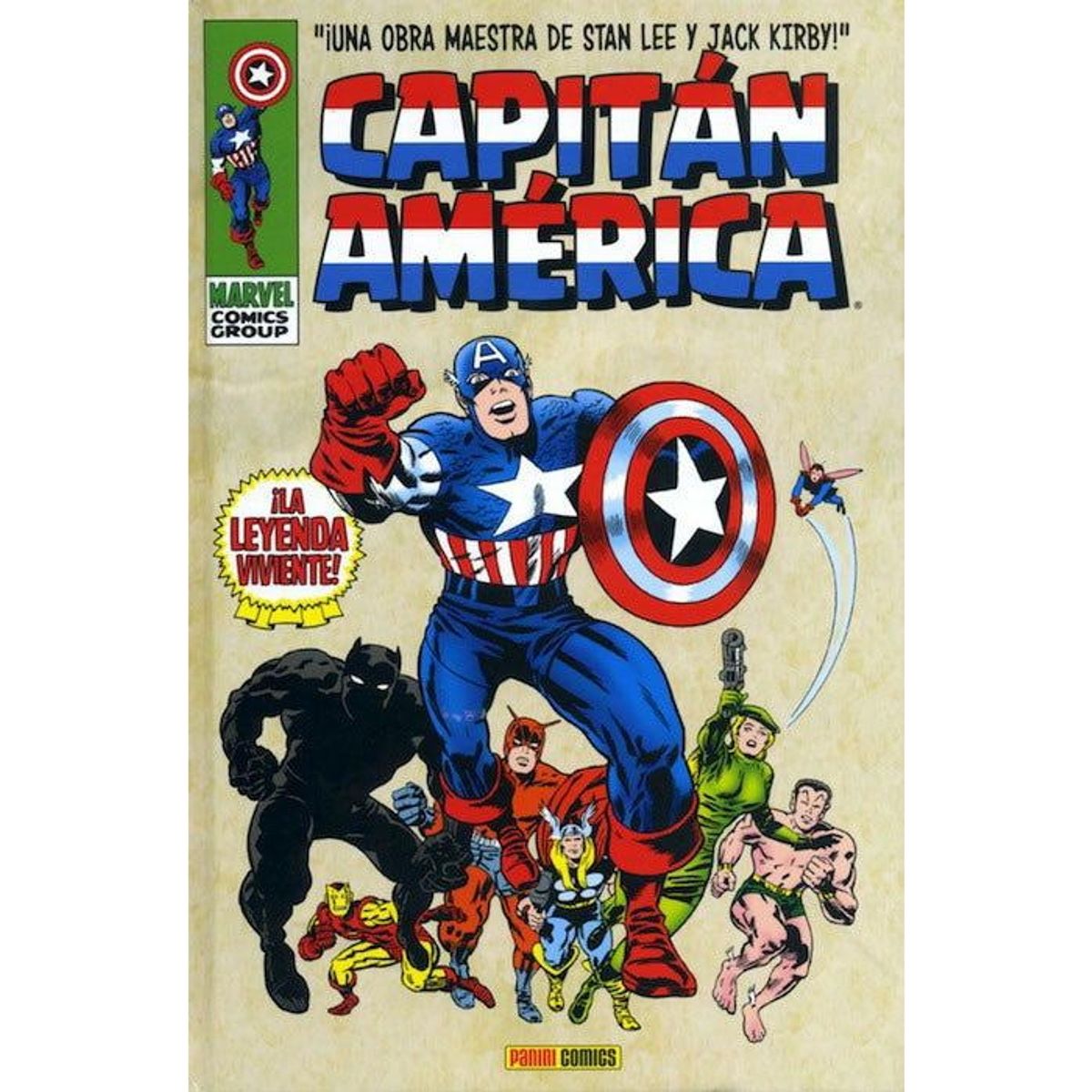 PANINI - Marvel Gold. Capitán América: La Leyenda Viviente