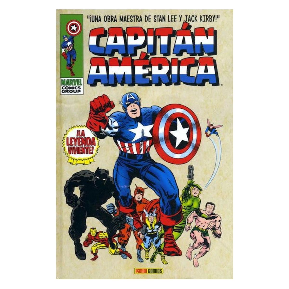PANINI - Marvel Gold. Capitán América: La Leyenda Viviente