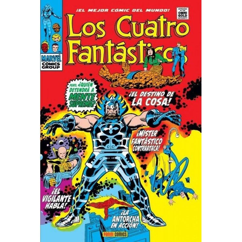 PANINI - Marvel Gold. Los Cuatro Fantásticos: Pero, ¿Quién Detendrá A Mente Suprema?