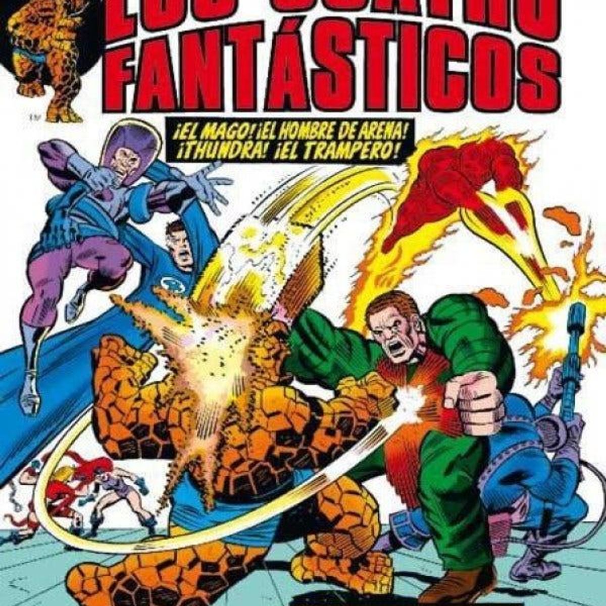 PANINI - Marvel Gold. Los Cuatro Fantásticos: Los 4 Terribles Contraatacan