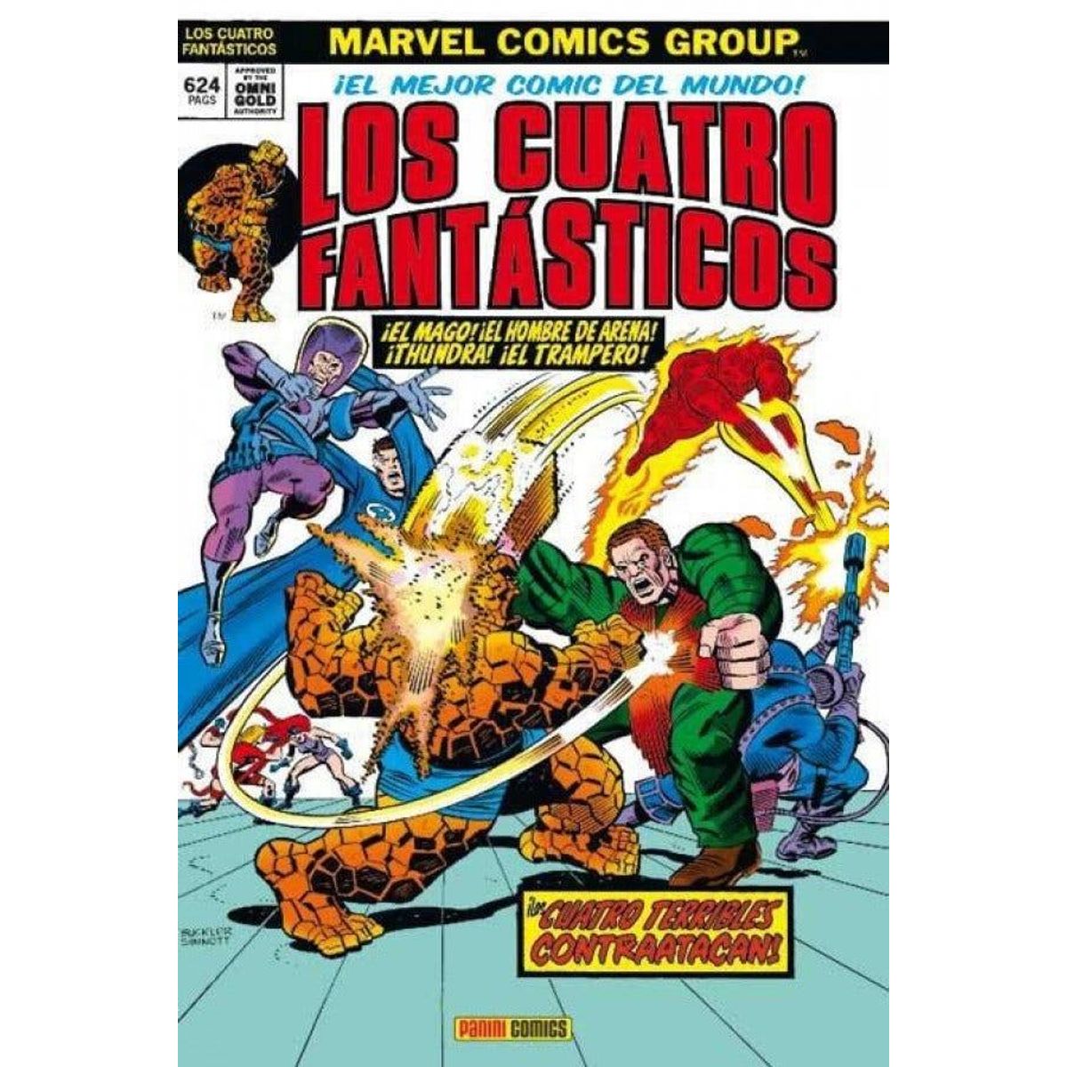 PANINI - Marvel Gold. Los Cuatro Fantásticos: Los 4 Terribles Contraatacan