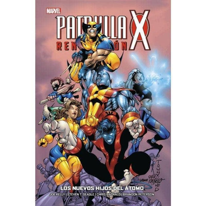 PANINI - Patrulla X Renovación 4: Los Nuevos Hijos Del Átomo