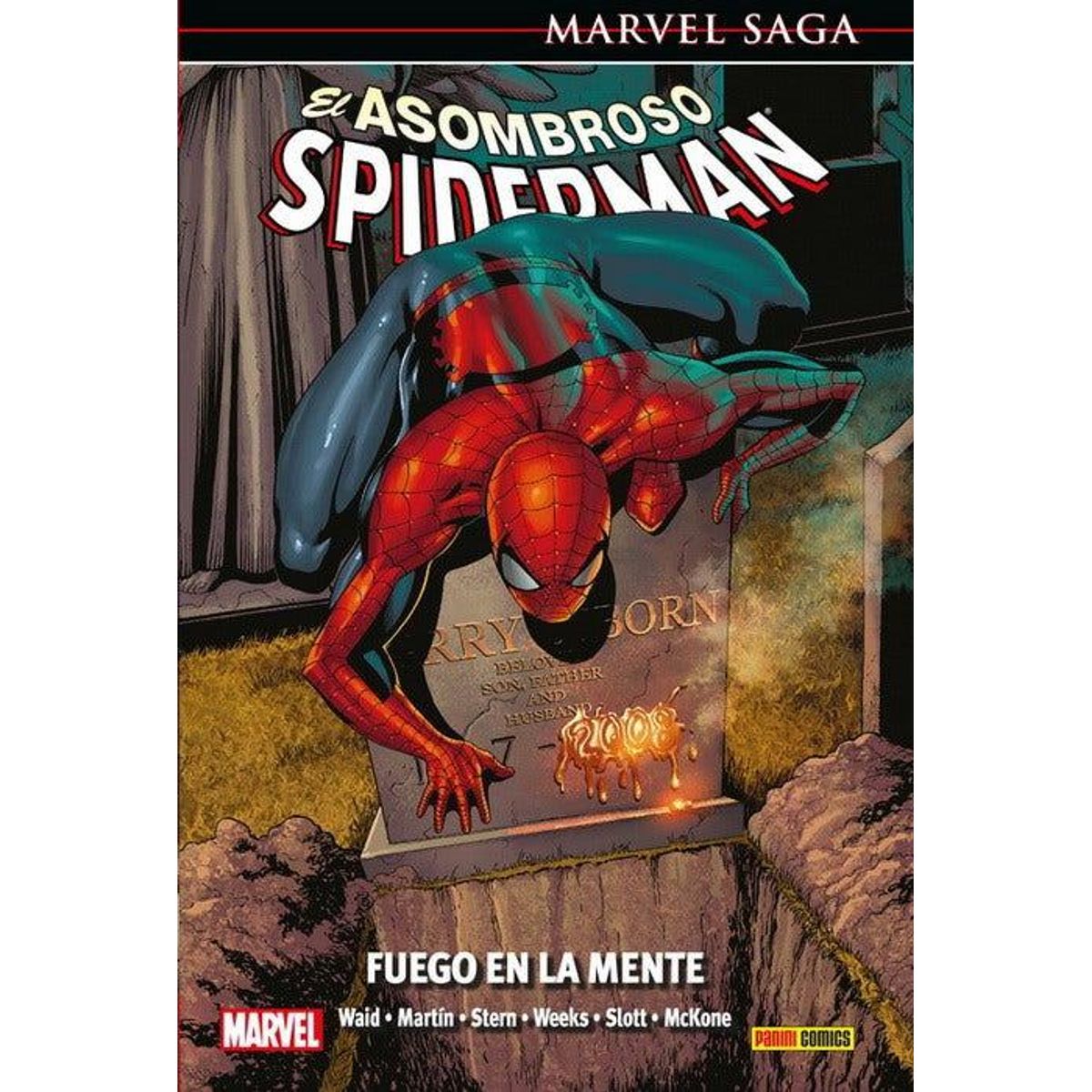 PANINI - Marvel Saga. El Asombroso Spiderman 19: Fuego En La Mente