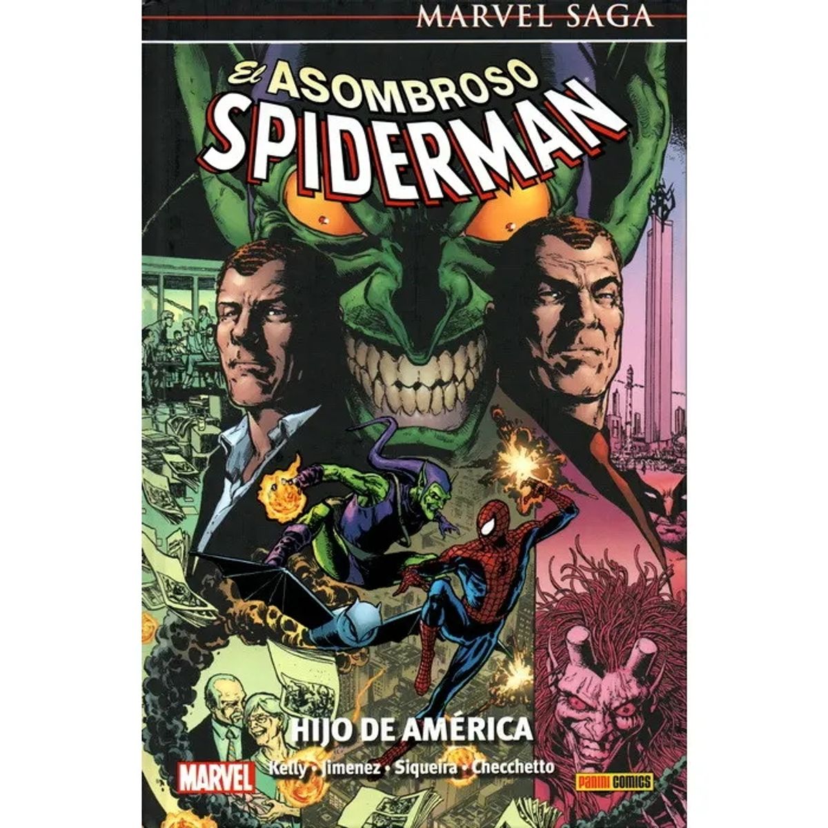 PANINI - Marvel Saga. El Asombroso Spiderman 22: Hijo De América