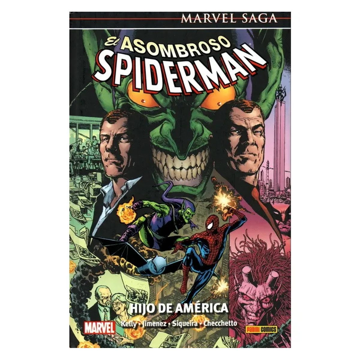 PANINI - Marvel Saga. El Asombroso Spiderman 22: Hijo De América