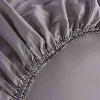 Imagen 2 del producto Sábana Inferior 300 Hilos Algodón Plata 1,5 Plazas