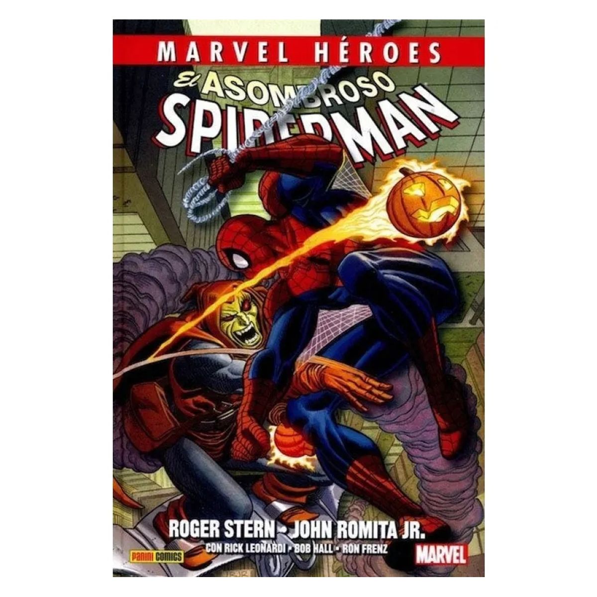 PANINI - Marvel Héroes El Asombroso Spiderman De Roger Stern Y John Romita Jr Edición Definitiva
