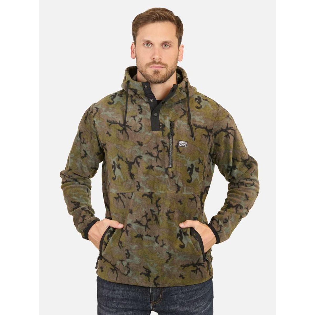 VOLCOM - Poleron VLCM DIAMONDS Hombre Multicolor Volcom