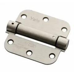 YALE - Bisagra con Resorte 3.5mm x 3.5mm Níquel Satín