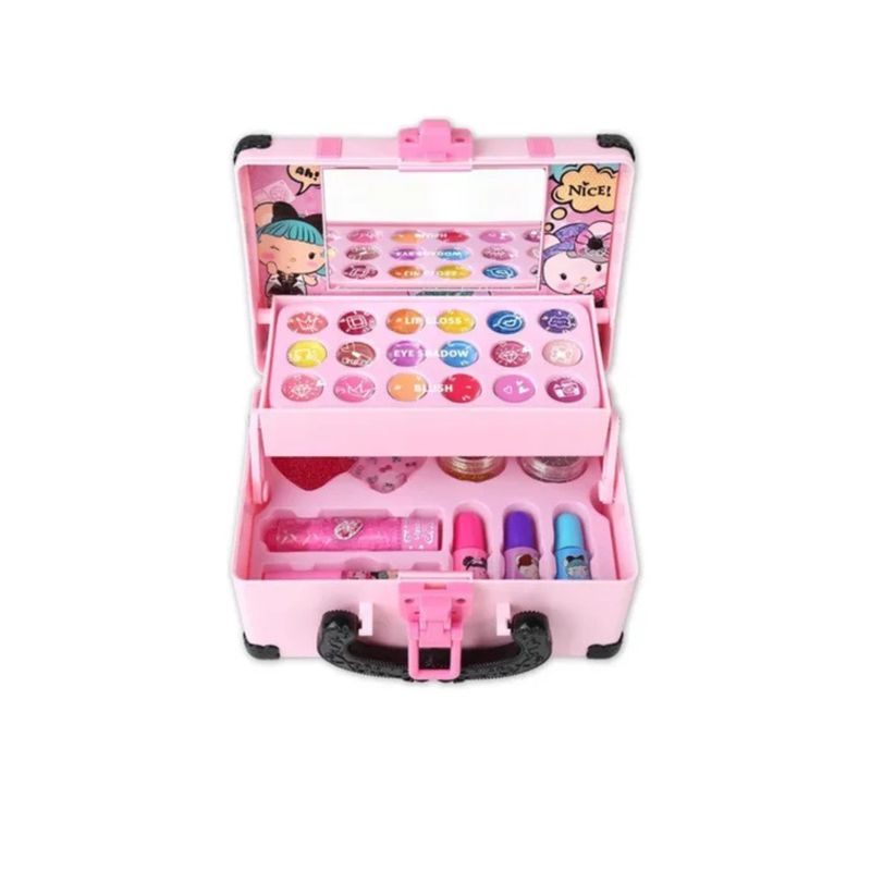 GENERICO - Kit Maletin Maquillaje Para Niñas Princesas