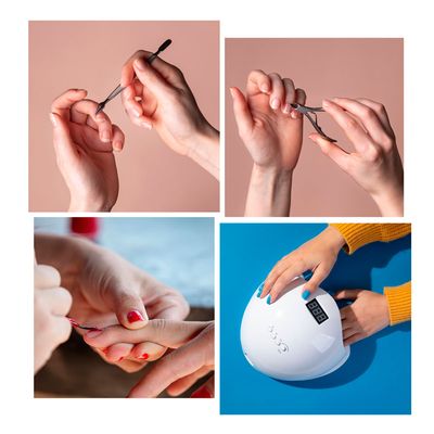 Imagen 2 del producto Kit De Esmaltado Permanente con Lampara 48 Watts y Stamping