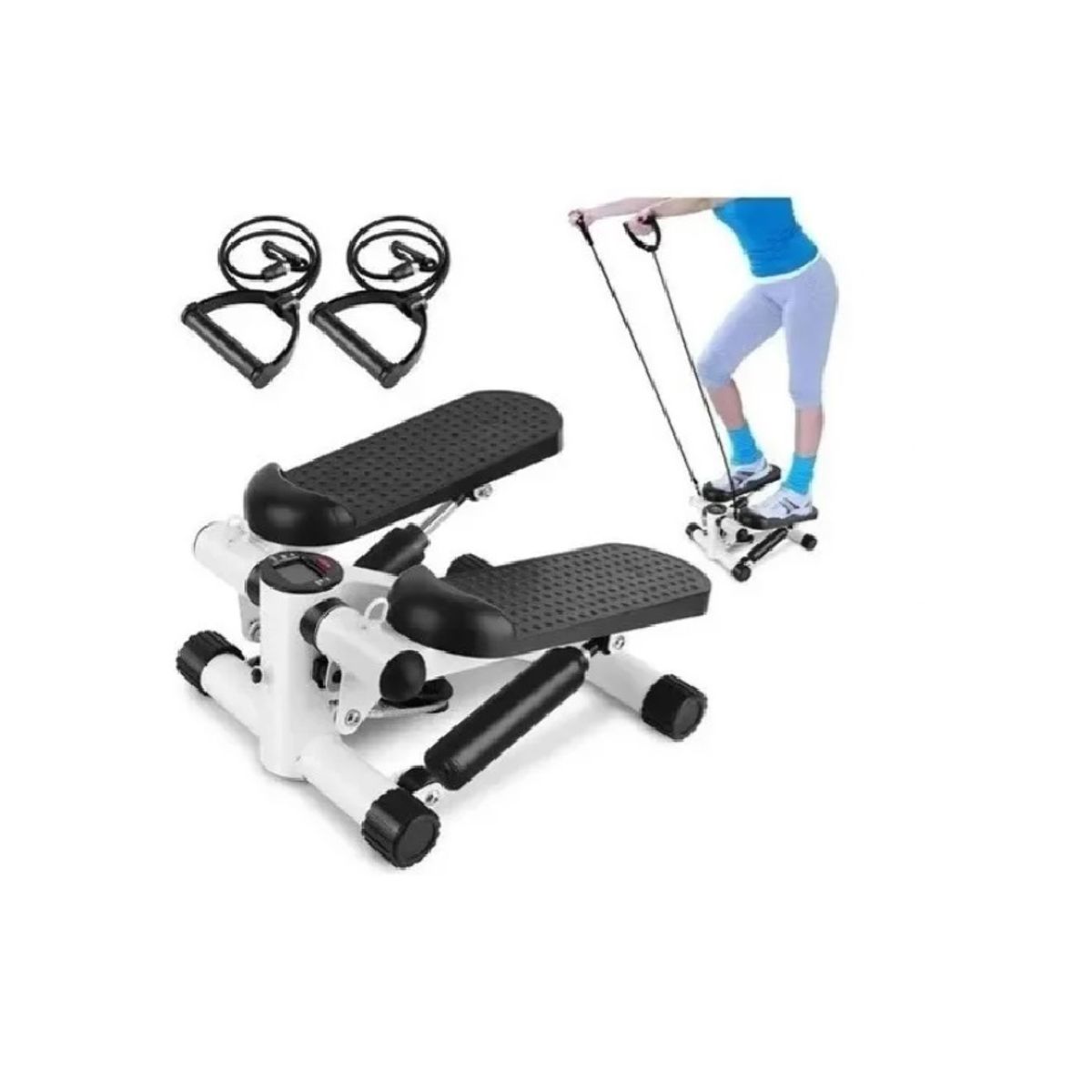 GENERICO - Máquina Escaladora Caminadora Stepper  Bandas Elásticas Xl