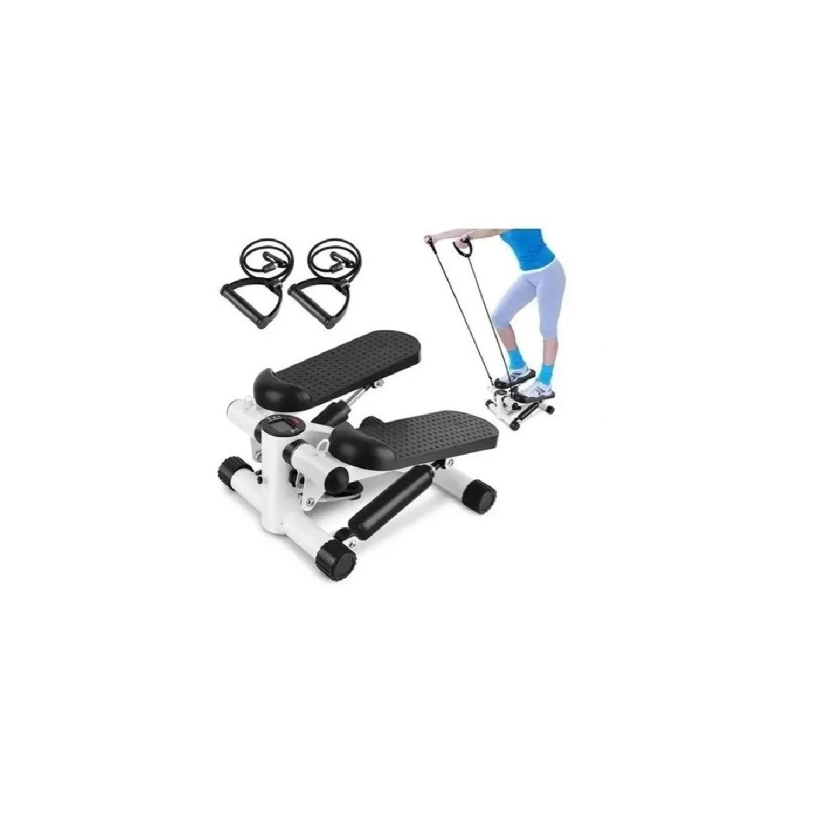 GENERICO - Máquina Escaladora Caminadora Stepper  Bandas Elásticas Xl
