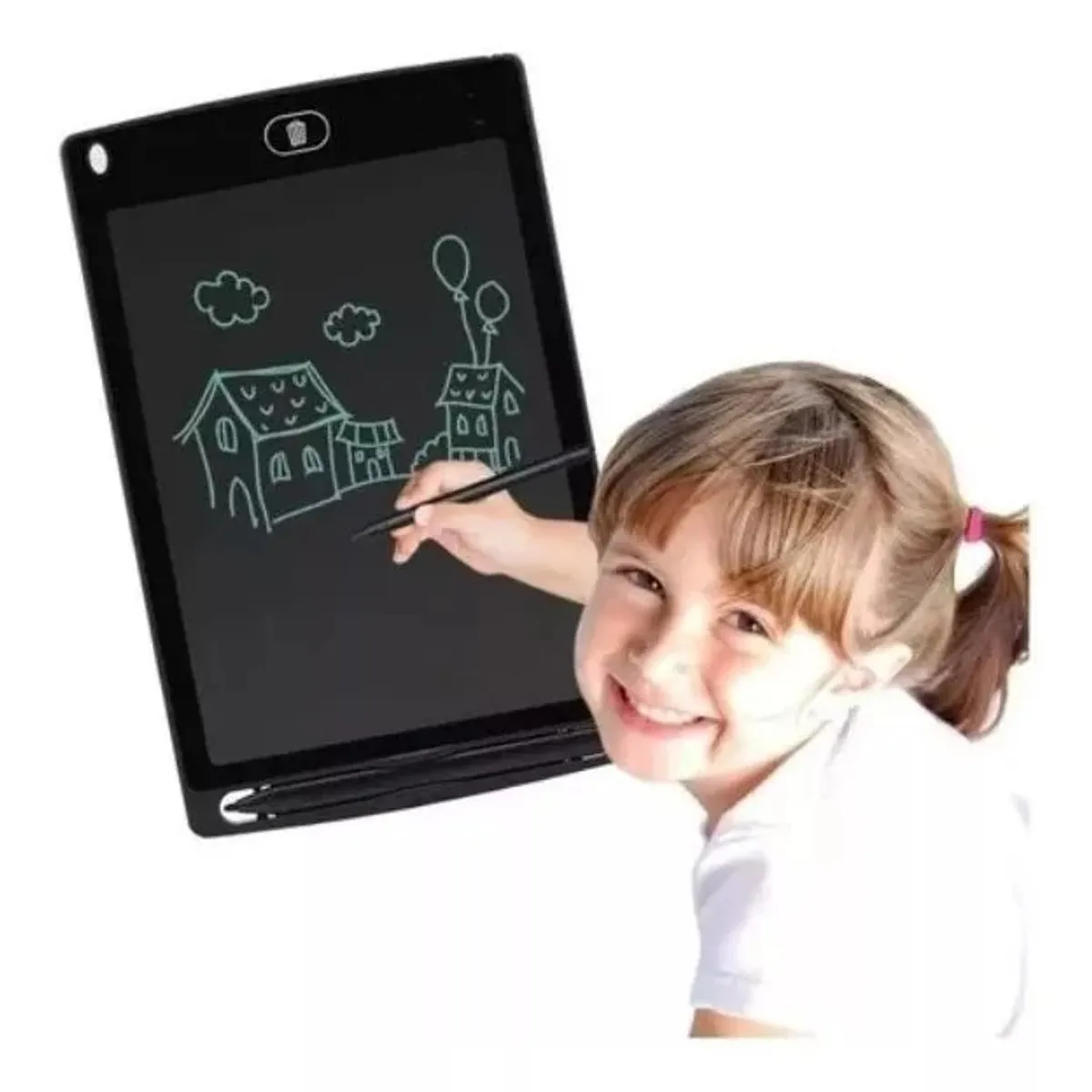 GENERICO - Tablet Lcd Magica Pizarra Niños Multicolor Dibujo