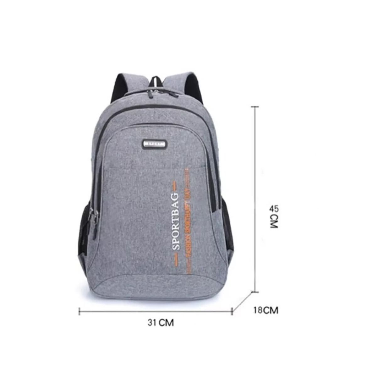 GENERICO - Mochila De 35l Impermeable Uso Diario Estilo Urbano Casual