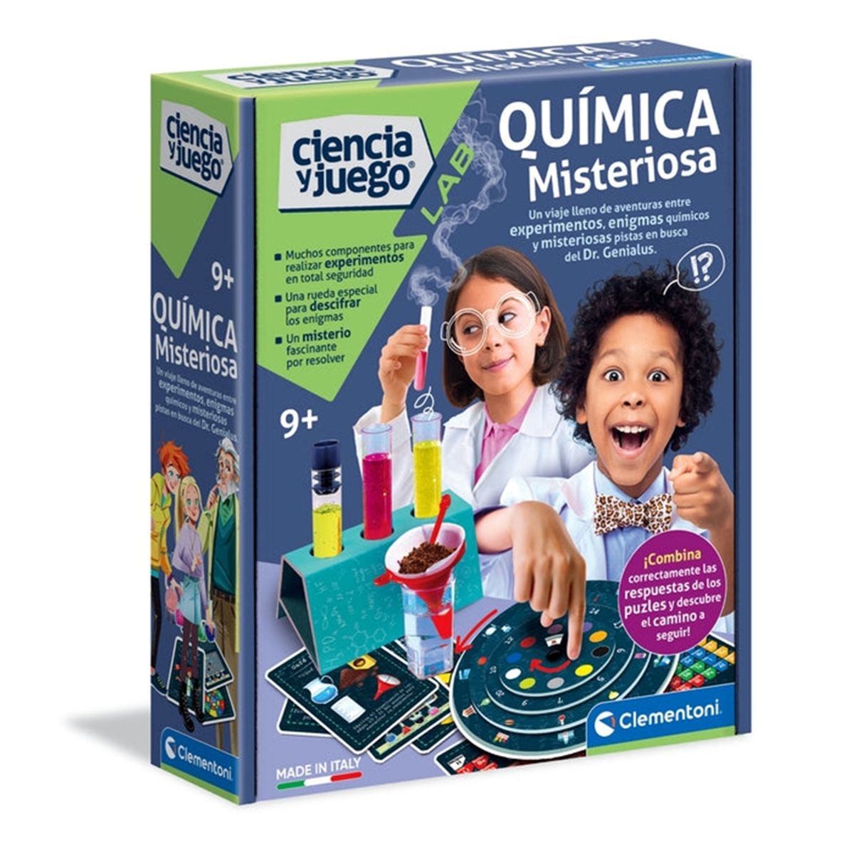CLEMENTONI - Juego y Ciencia Laboratorio  Química  Misteriosa