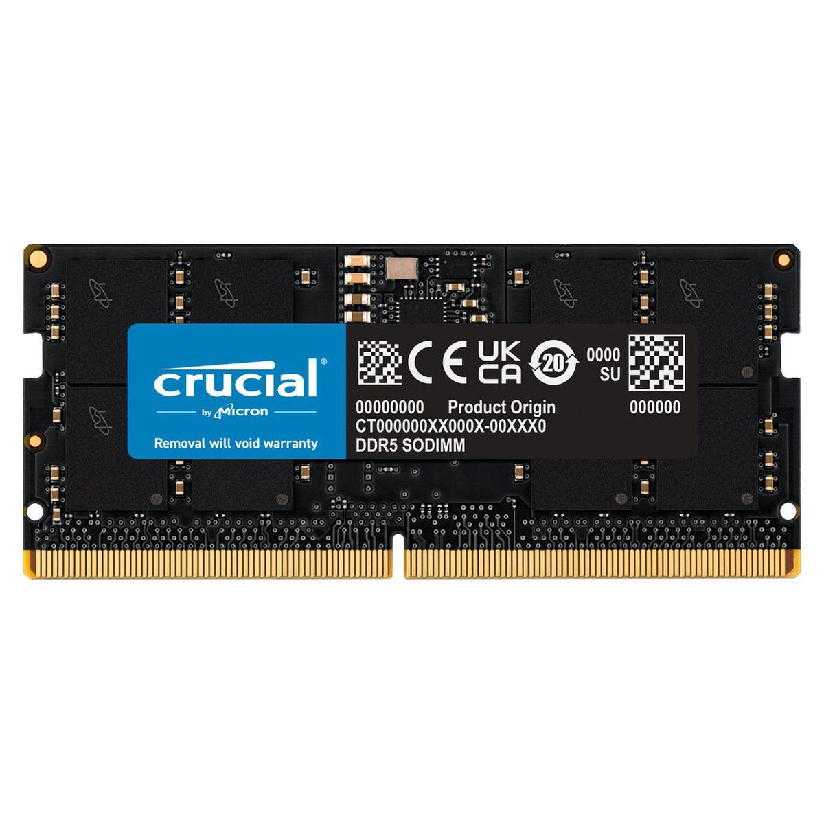 CRUCIAL - Memoria Ram DDR5 8GB 4800MHz Crucial SO-DIMM CL40 11V