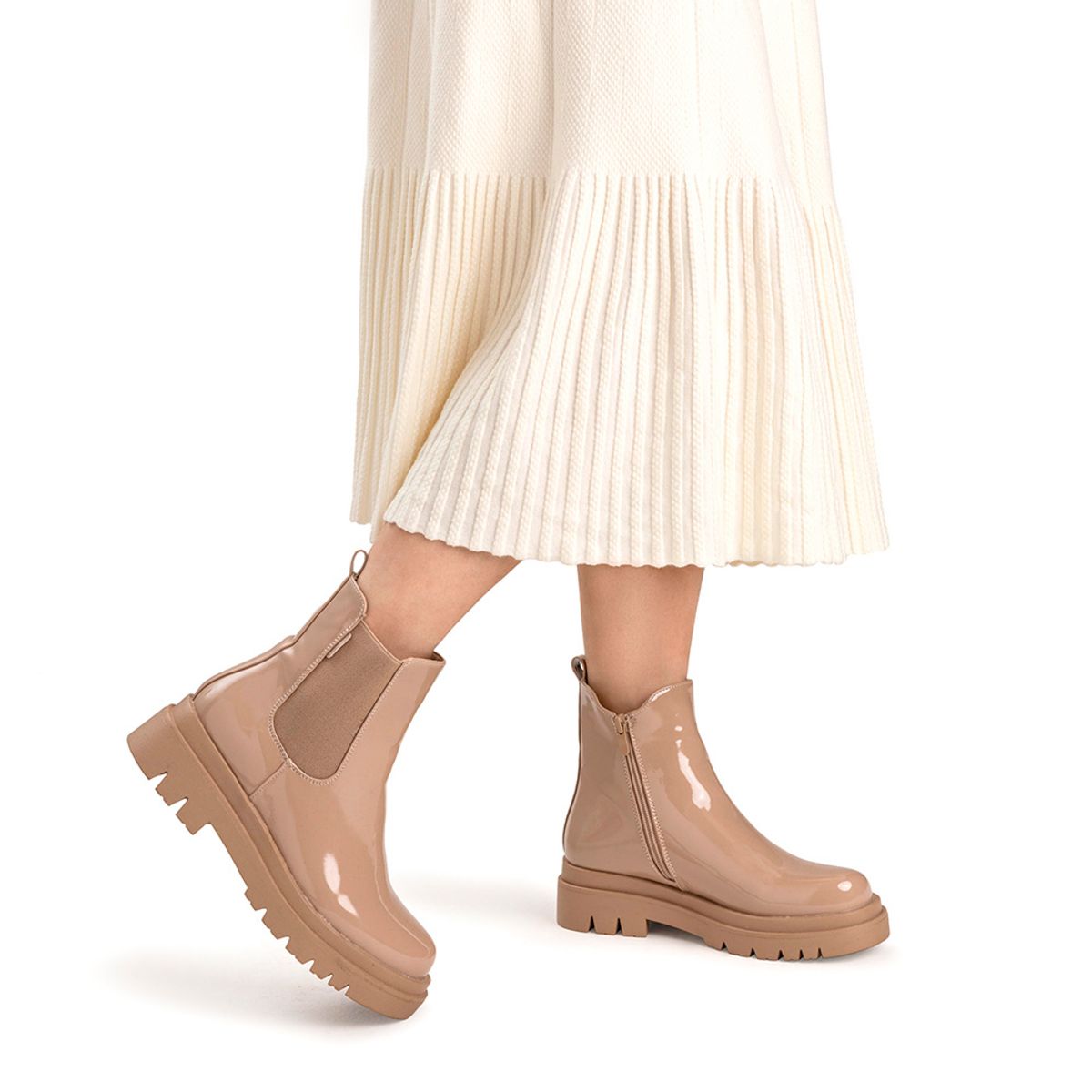 WEIDE - Botin Mujer Marimar Caqui Weide