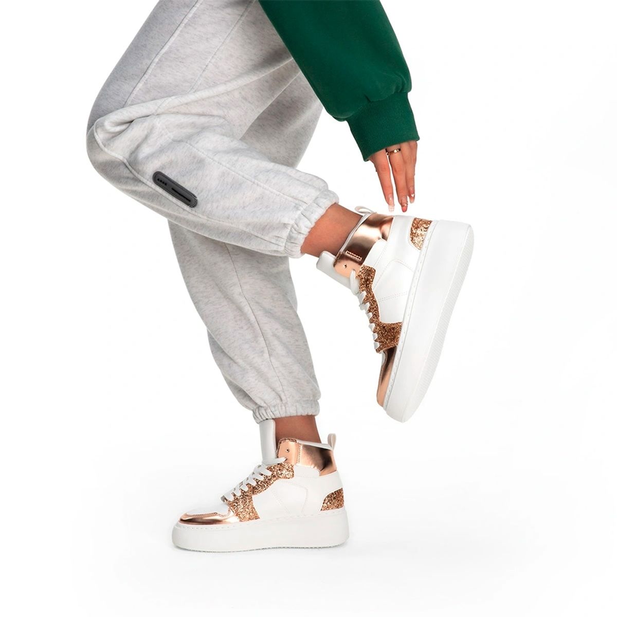 WEIDE - Zapatilla Mujer Leonor Rosado Weide