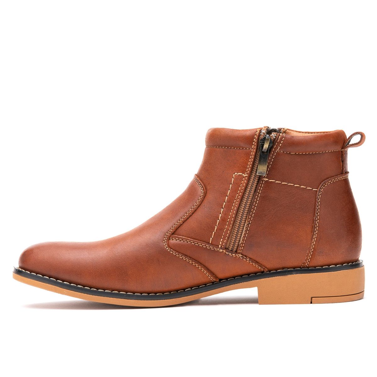 THUNDER BLUE - Botín Hombre Café Rojizo Ciro Thunder Blue