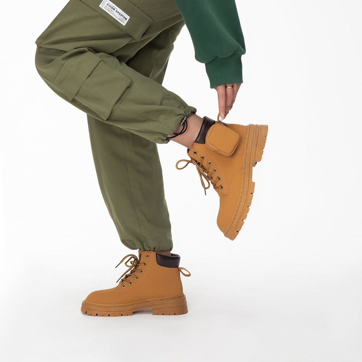 WEIDE - Botin Mujer Edenia Camel Weide