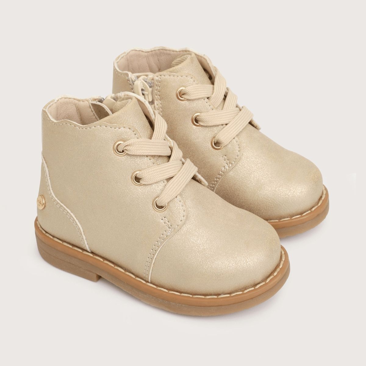 OPALINE - Botin de niña beige (20 a 29)