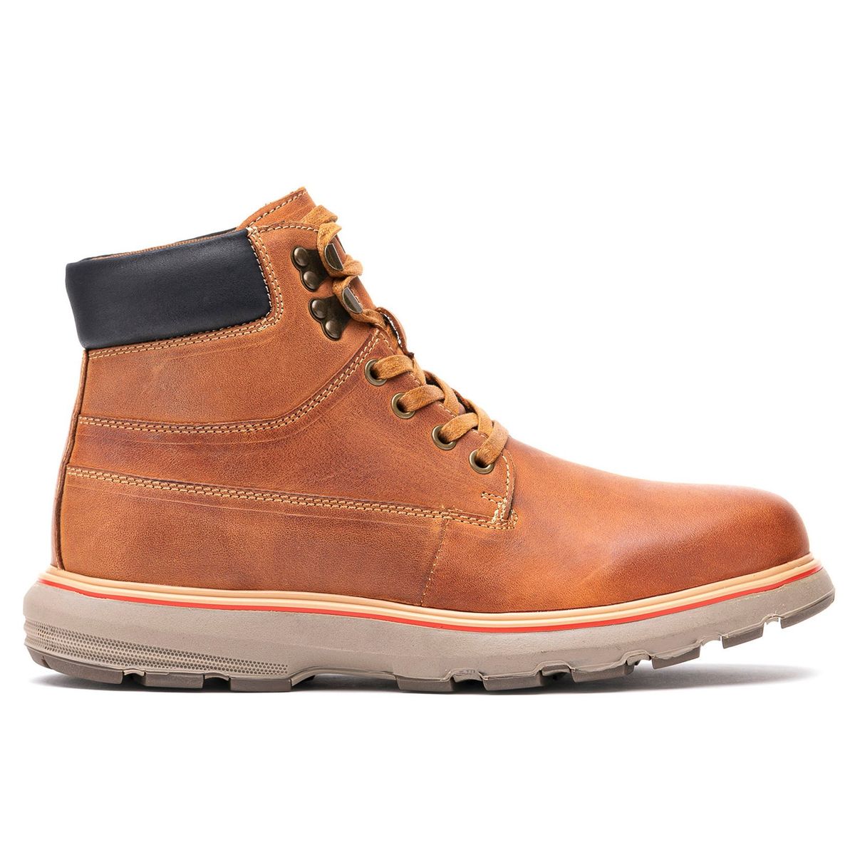 ZAMETA - Botín Cuero Hombre Anton Café Zameta