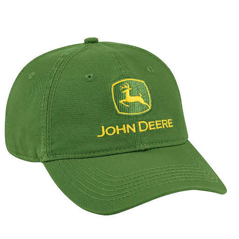 JOHN ASHFORD - Jockey John Deere Gorro Original Verde Logo Tela Importada