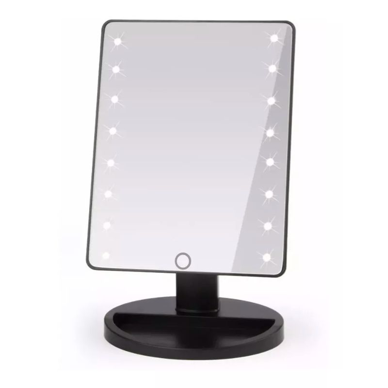 GENERICO - Espejo De Maquillaje Con Luz Led Rectangular