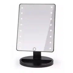 GENERICO - Espejo De Maquillaje Con Luz Led Rectangular