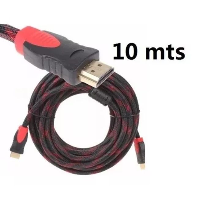 ESHOPANGIE - Cable Hdmi Mallado 10 Mts Blindado Filtro