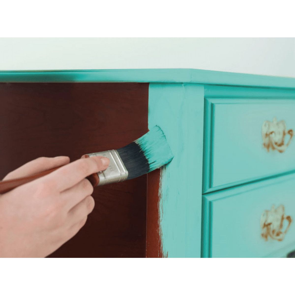 RUST OLEUM - Pintura tizada turquesa aguamarina 887ml Rust Oleum Mimbral