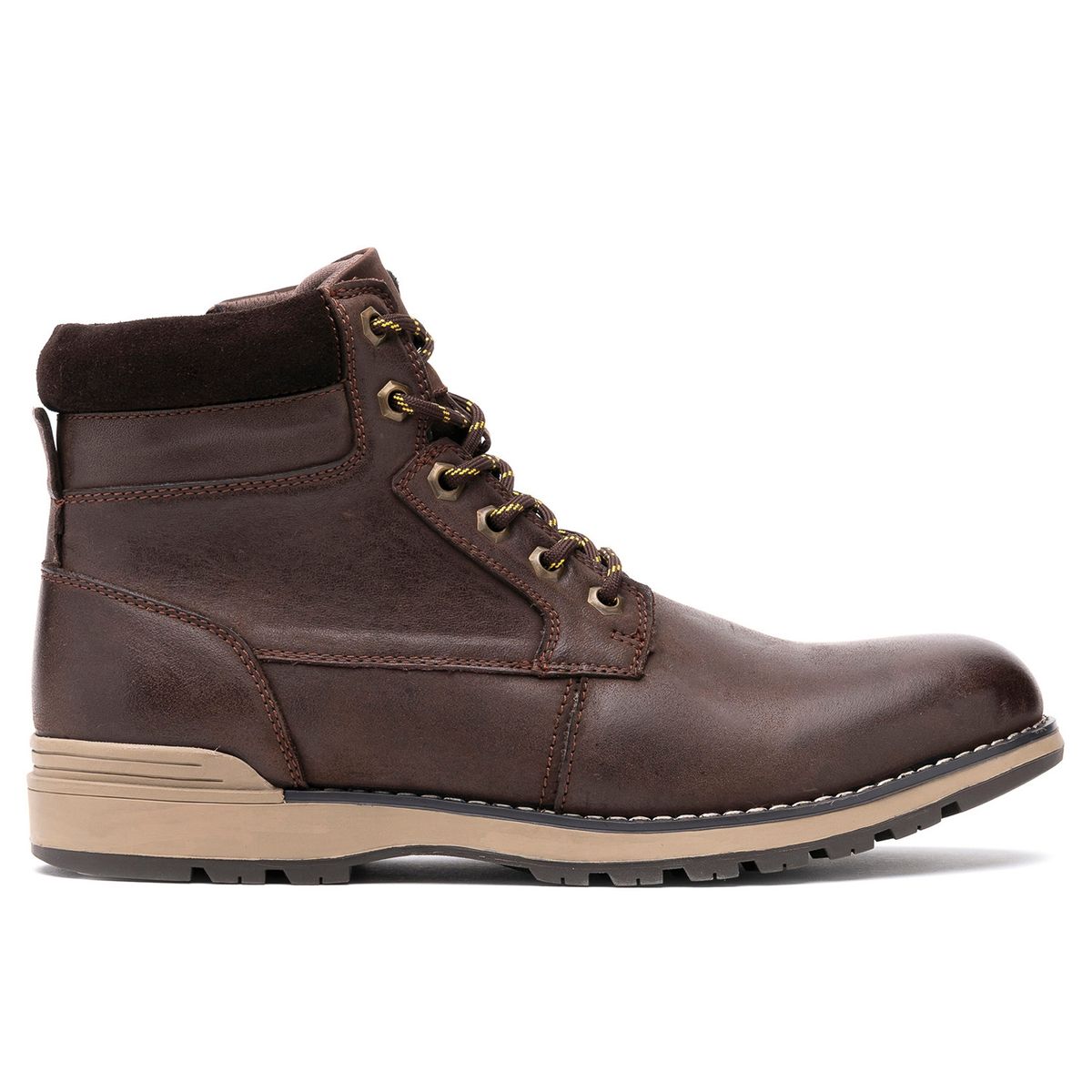 THUNDER BLUE - Botín Hombre Café Thiago Thunder Blue