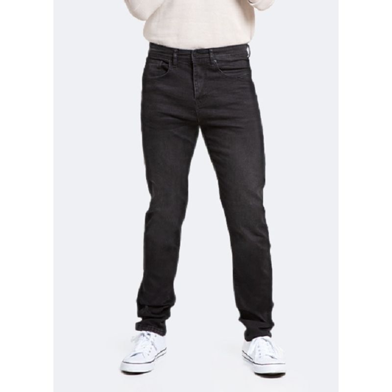 IDEM - Jeans Hombre Slim Negro Liso