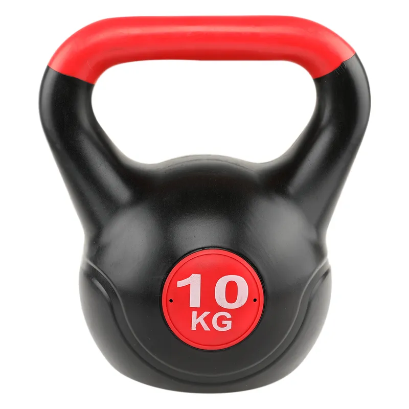 ATLETIS - Kettlebell Pesa Rusa Cemento Color 10 Kg Negro