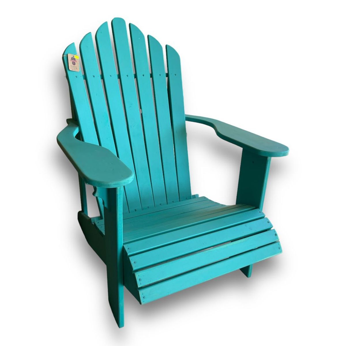 TAIKKEE - SILLON ADIRONDACK TURQUESA DECAPADO