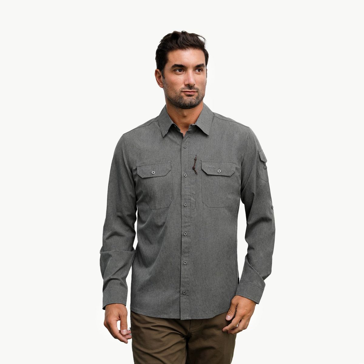 PANAMA JACK - Camisa Hombre oliva Panama Jack