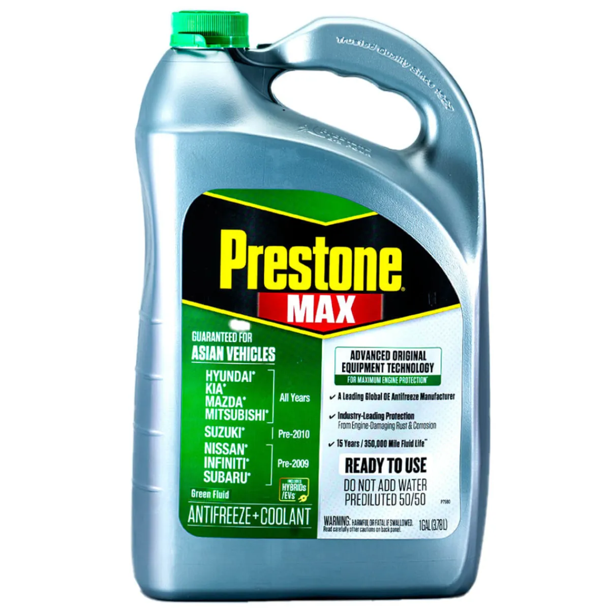 PRESTONE - Refrigerante Prestone Asian Green Antifreeze 5050 1GL