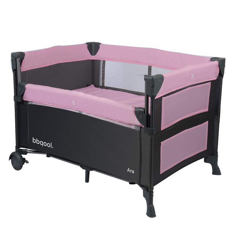 Cuna Playard Colecho Ara Rosado Rosado claro