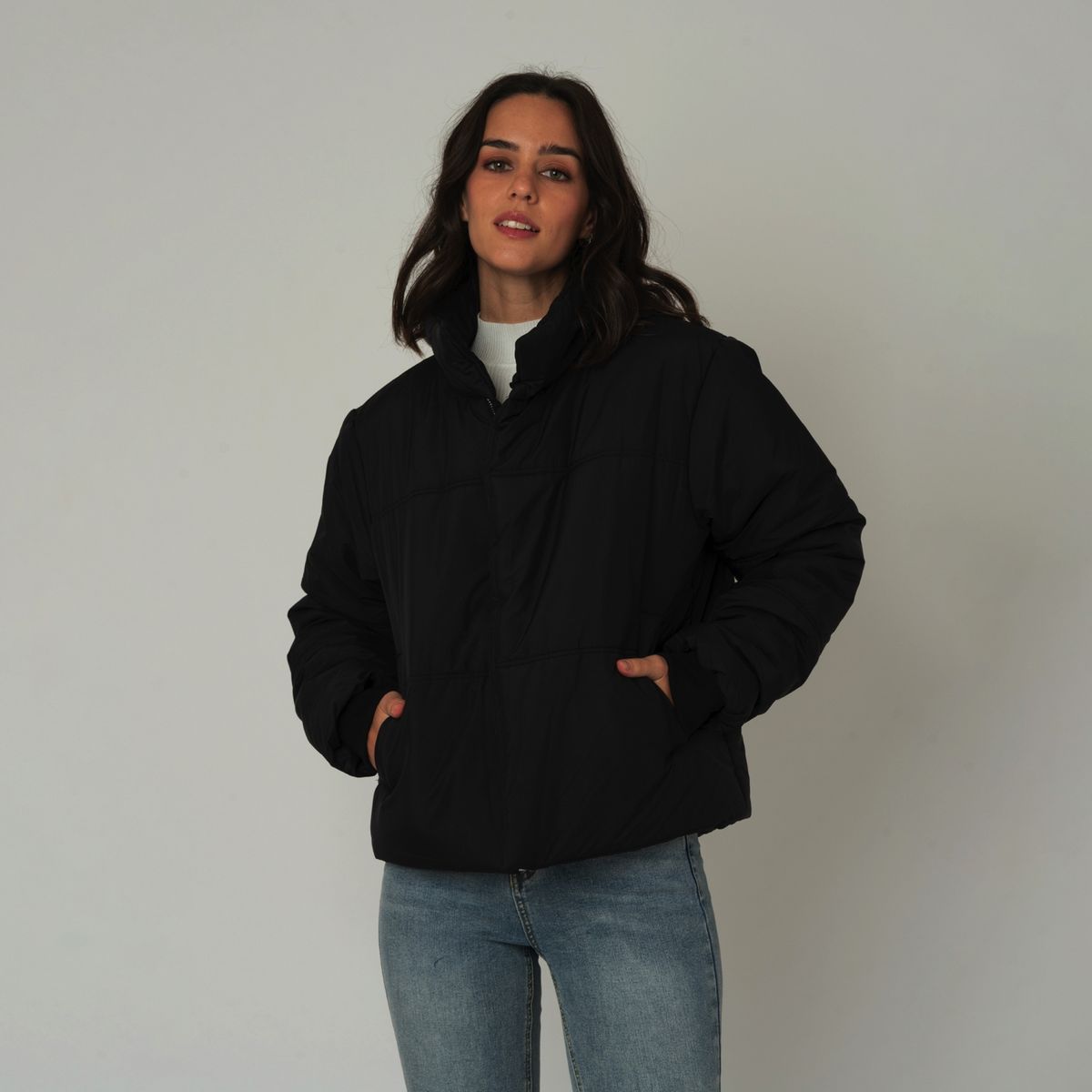 GUINDA - Pufa cazadora GUINDA Cersei