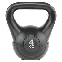 Kettlebell Pesa Rusa Cemento Color 4 Kg Negro