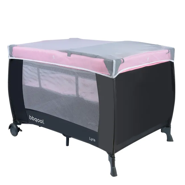 BBQOOL - Cuna Playard Lyra Pink