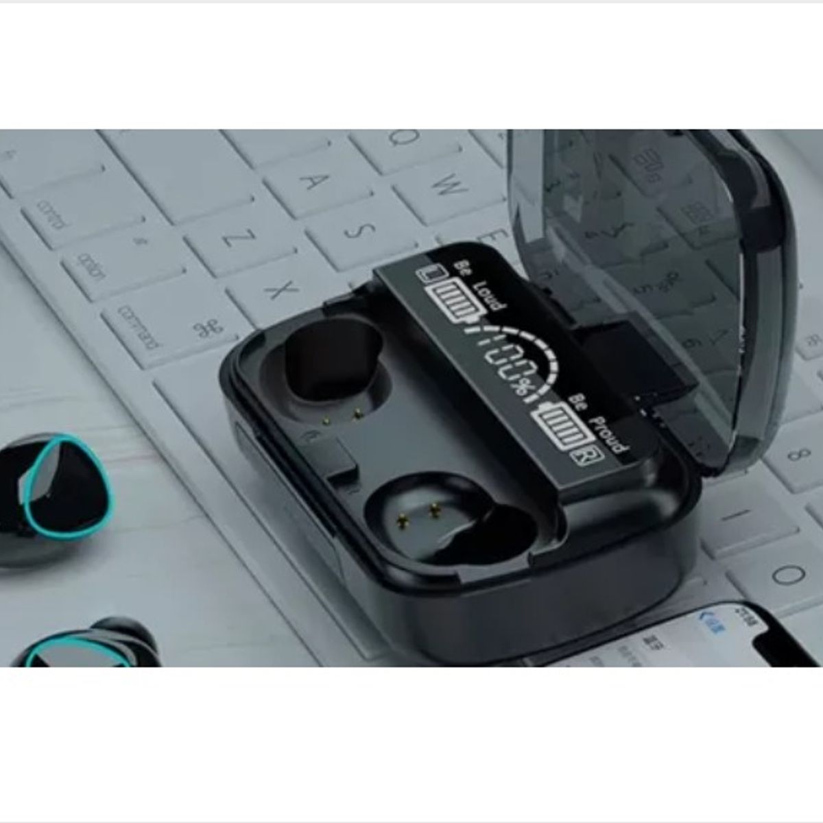 GENERICO - Audífonos Inalámbricos Bluetooth V51 M10 Powerbank