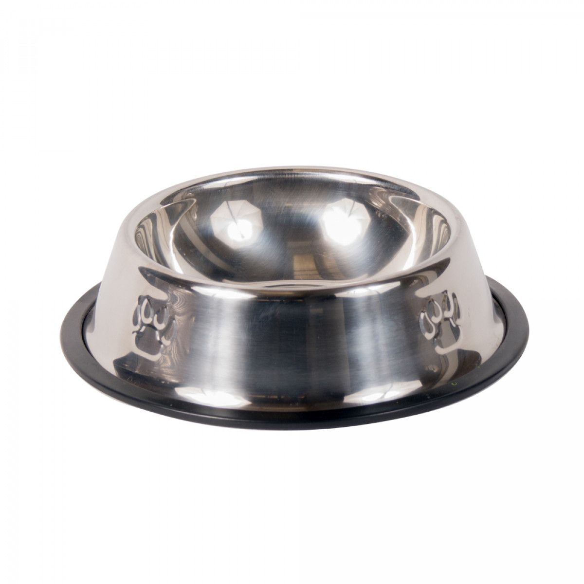 GENERICO - Plato mascota 18cm acero inoxidable Bighouse Mimbral