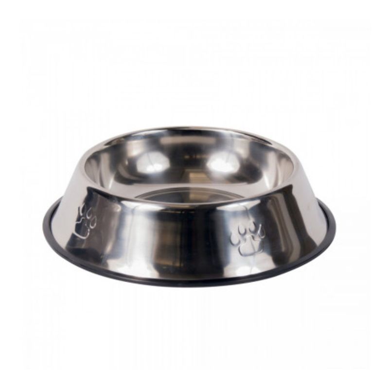 GENERICO - Plato mascota 33cm acero inoxidable Bighouse Mimbral